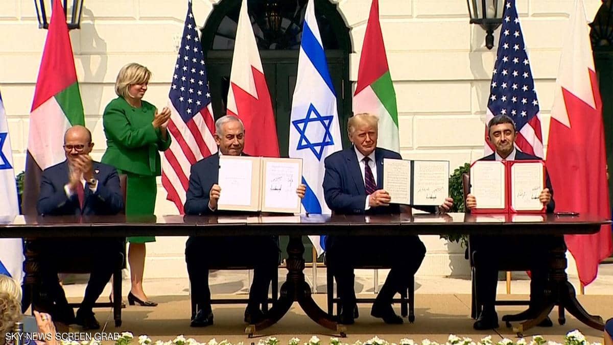 الإمارات وإسرائيل توقعان معاهدة السلام