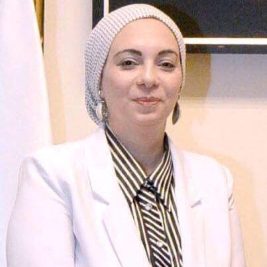 الدكتورة/ رضوى عبد اللطيف مديرة التخطيط الاستراتيجي بمؤسسة صحافة الذكاء الاصطناعي
