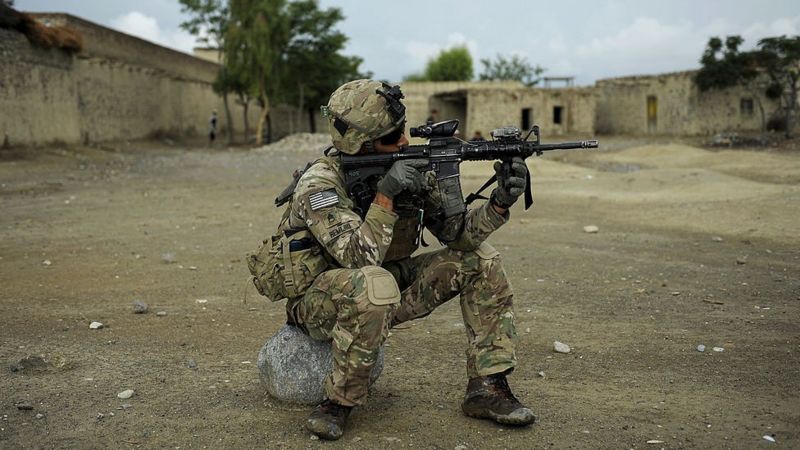 القوات الأميريكية في أفغانستان